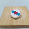 Broche Pandeireta Patria I3D