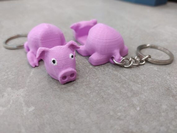 Chaveiro Portamobil Porquiño BACK