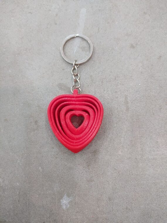 Chaveiro Corazón Vermello FRONT2