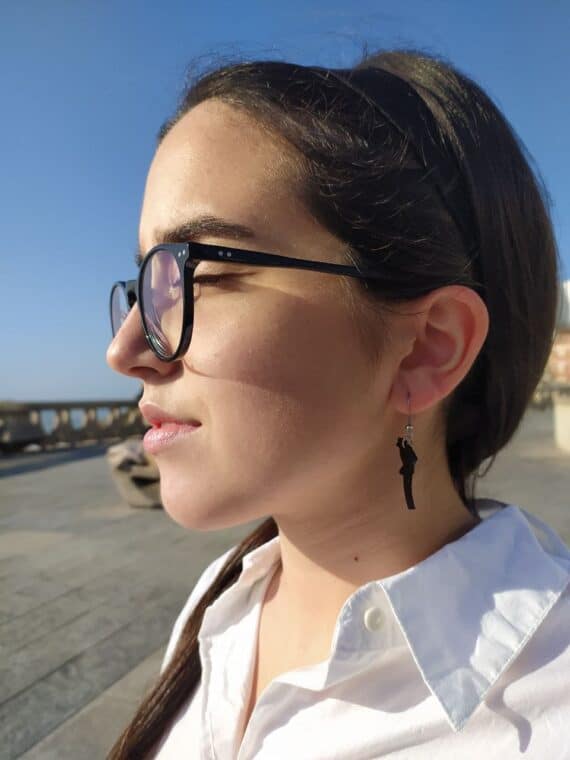 BRINCOS CASTELAO modelo FRONT 1