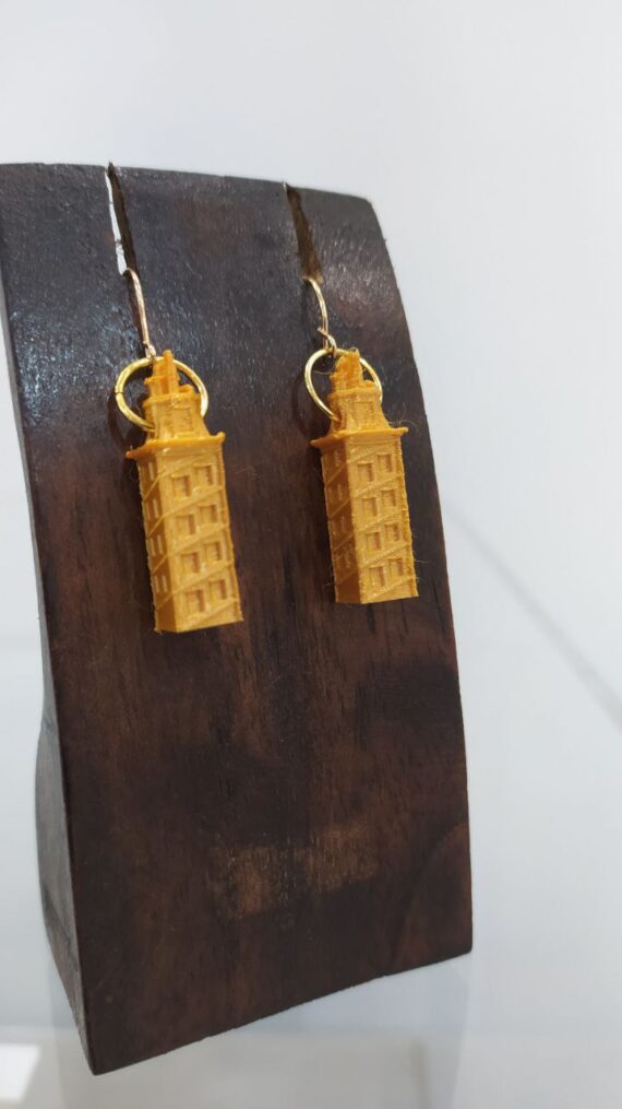 Pendientes Torre de Hércules FRONT