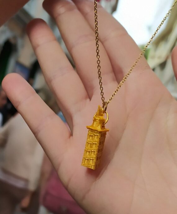 Colar Torre de Hércules BACK