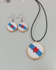 Colar e brincos Patria FRONT