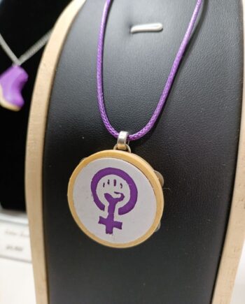 Colar Pandeireta Woman Power I3D