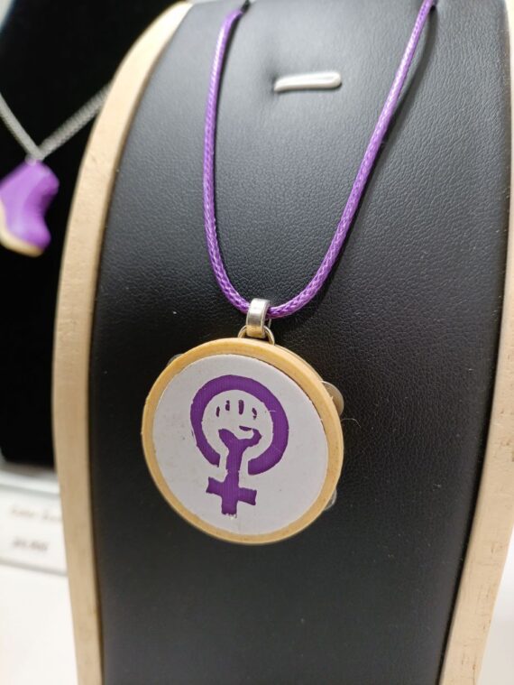 Colar Pandeireta Woman Power I3D