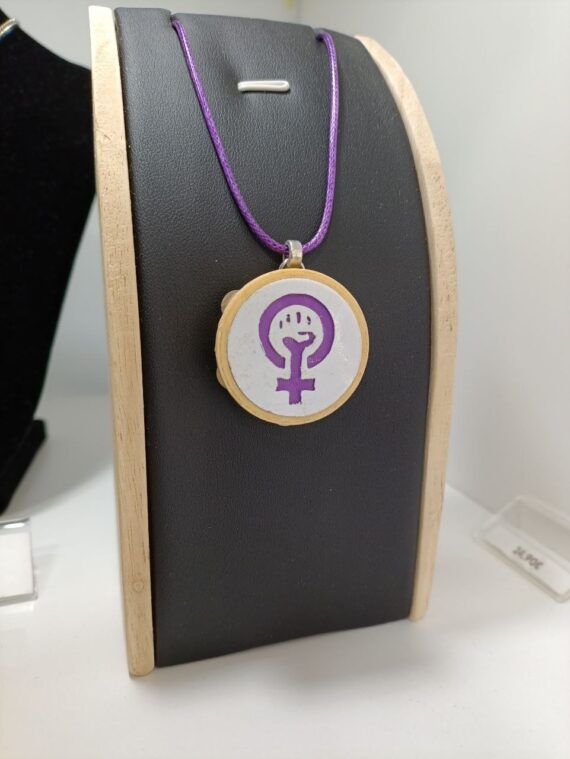 Colar Pandeireta Woman Power FRONT II